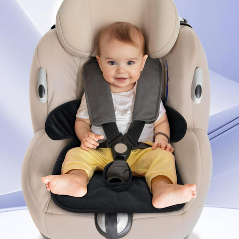 INFANZIA Car Seat Protector Liner for Potty Training Toddler, Black, 2 Pack