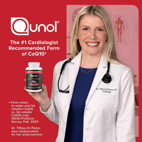 Qunol Ultra CoQ10 200mg, Ultra-High Absorption, Antioxidant, 90 Softgels | #1 Cardiologist Recommended Supplement for Heart Health, Coenzyme Q10 Supplement to support Vascular Health & Cellular Energy