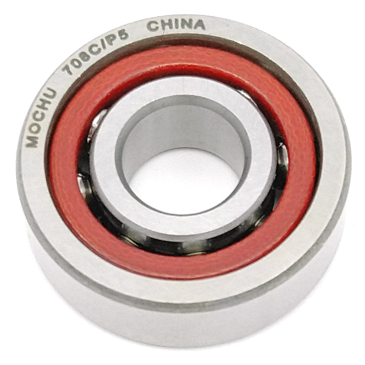 MOCHU 708 708C/P5 8x22x7 Angular Contact Ball Bearing, ABEC-5, 15° Contact Angle, Metric, 8mm ID, 22mm OD, 7mm Width, Single Row, Open