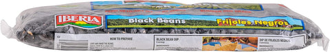 Iberia Black Beans, 12 Ounce (Pack of 24) Dry Beans, Bulk Dry Black Beans Bag, Fiber & Protein Source, Farm Fresh# 1 Grade Black Beans