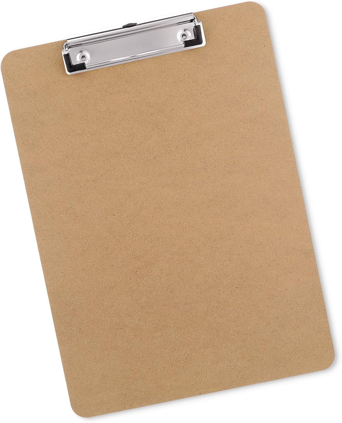 Wood Clipboard, Letter Size Hardboard Clip Board 8.5 x 11