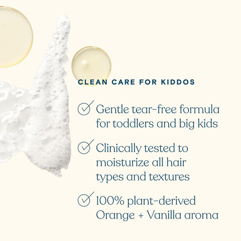 Pipette Kids Daily Haircare Trio, Orange & Vanilla (Pack of 3)