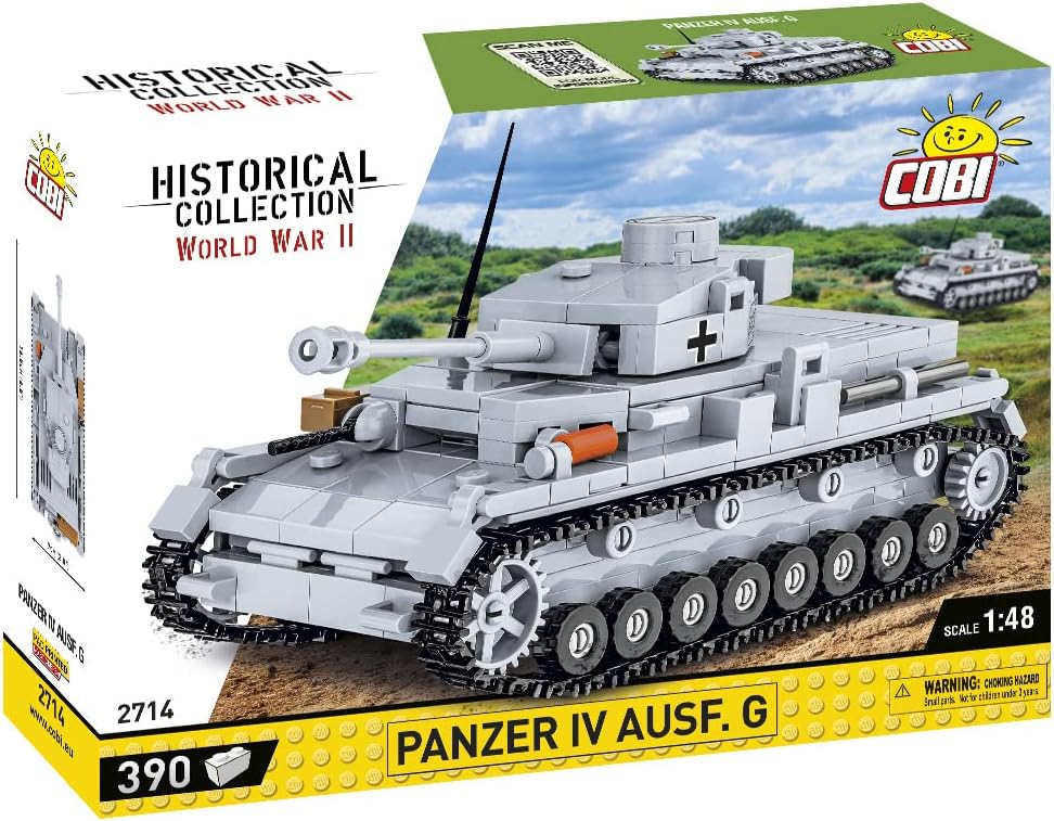 COBI Historical Collection World War II Panzer IV AUSF. G Tank for Unisex Children
