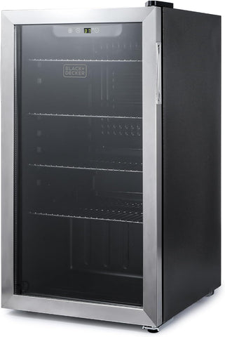 BLACK+DECKER 3.3 Cu. Ft. Beverage Cooler, BDB31HS