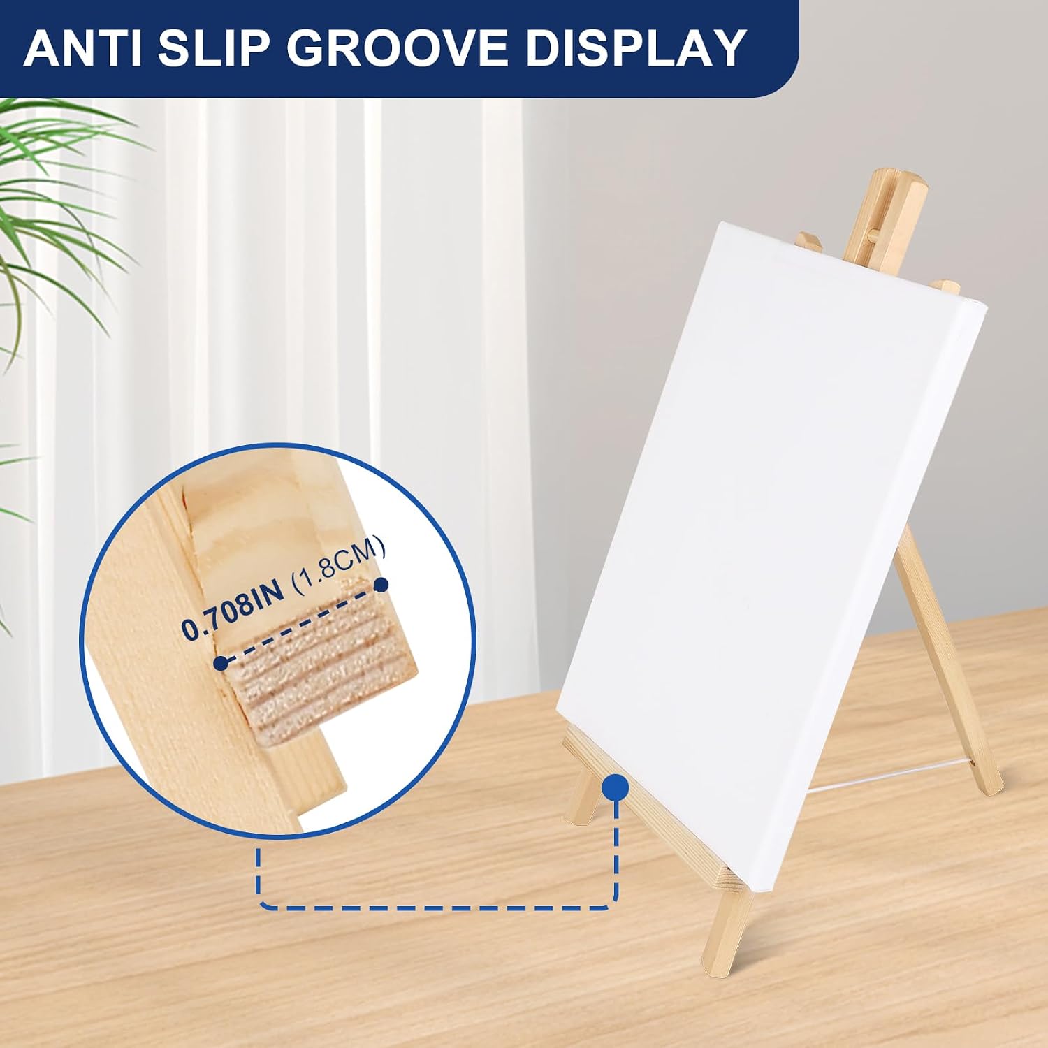 ESRICH 2PCS 17 Inch Tabletop Easels, Easel Stand for Painting