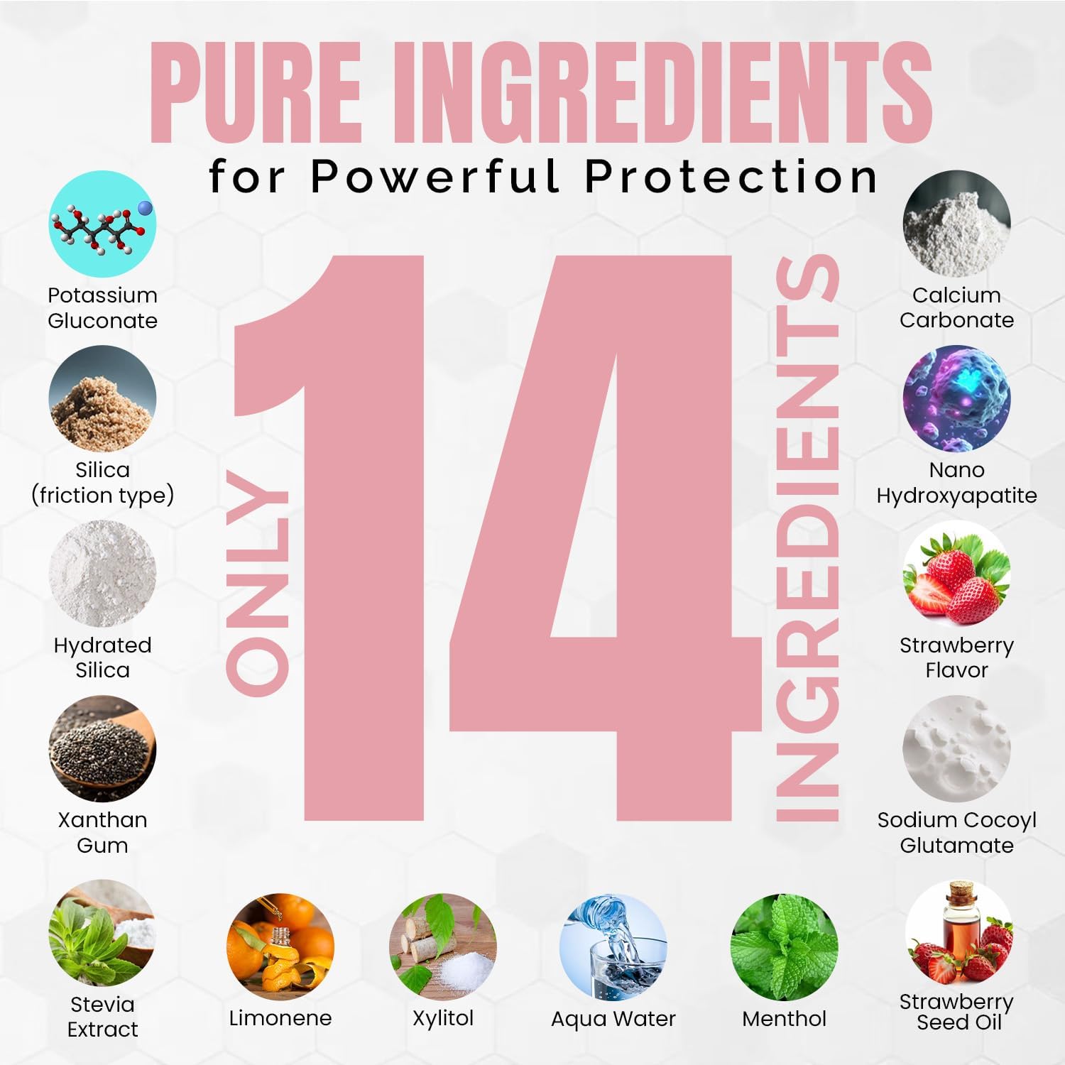 Ollie Fluoride Free 10% Nano Hydroxyapatite Toothpaste, Strawberry, 2 Pack