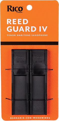 D’Addario Reed Guard IV - Sax & Clarinet Reed Case - Fits Reeds for Bass Clarinet, Tenor Sax & Baritone Sax