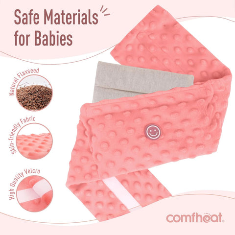 Colic and Gas Relief for Newborns and Infants, Heated Tummy Wrap