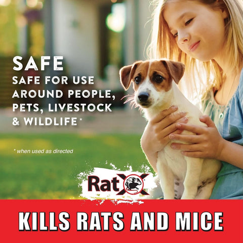 EcoClear Products 620102, RatX All-Natural Non-Toxic Humane Rat and Mouse Killer Pellets, 3 lb. Bag