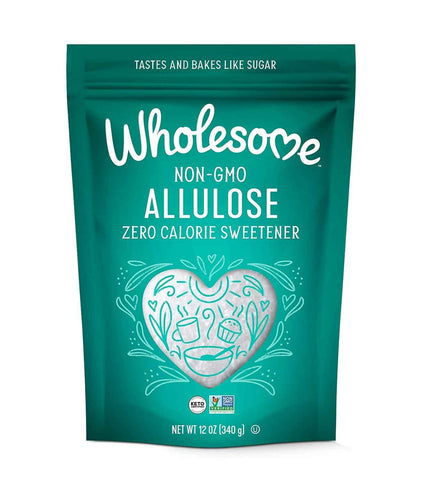 Wholesome Sweeteners 11.5-Ounce Allulose, Zero Calorie Sweetener, Keto Friendly, Non GMO, Non-Erythritol, Gluten Free & Vegan Liquid Sweetener, 6 Pack