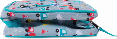 PackIt Freezable Classic Lunch Box, Construction Trucks