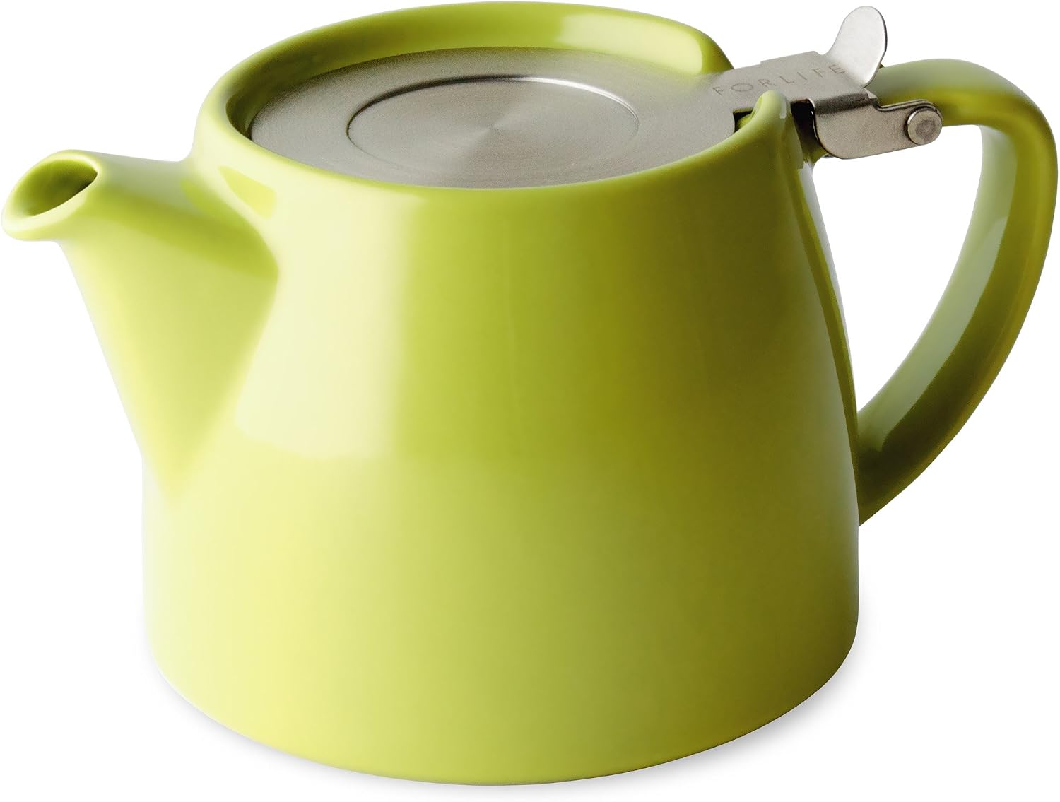 FORLIFE Stump Teapot with SLS Lid and Infuser, 18-Ounce, Blue