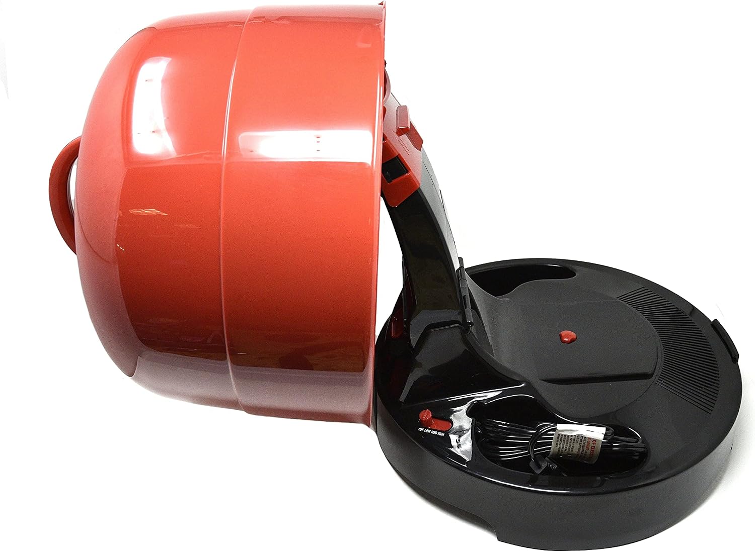 Annie Hot & Hotter Large Ceramic Ionic Hood Dryer – Professional Salon Hair Dryer with Adjustable Height, 3 Heat & Speed Settings, Portable Hooded Dryer for Rollers, Deep Conditioning & Styling