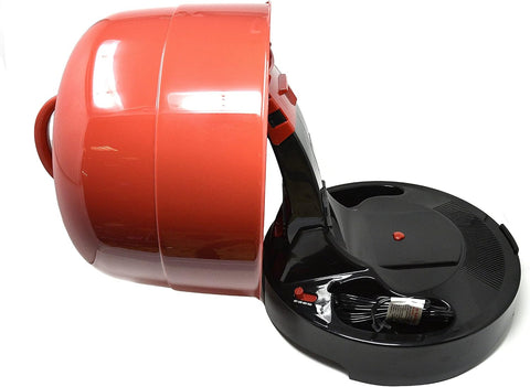 Annie Hot & Hotter Large Ceramic Ionic Hood Dryer – Professional Salon Hair Dryer with Adjustable Height, 3 Heat & Speed Settings, Portable Hooded Dryer for Rollers, Deep Conditioning & Styling