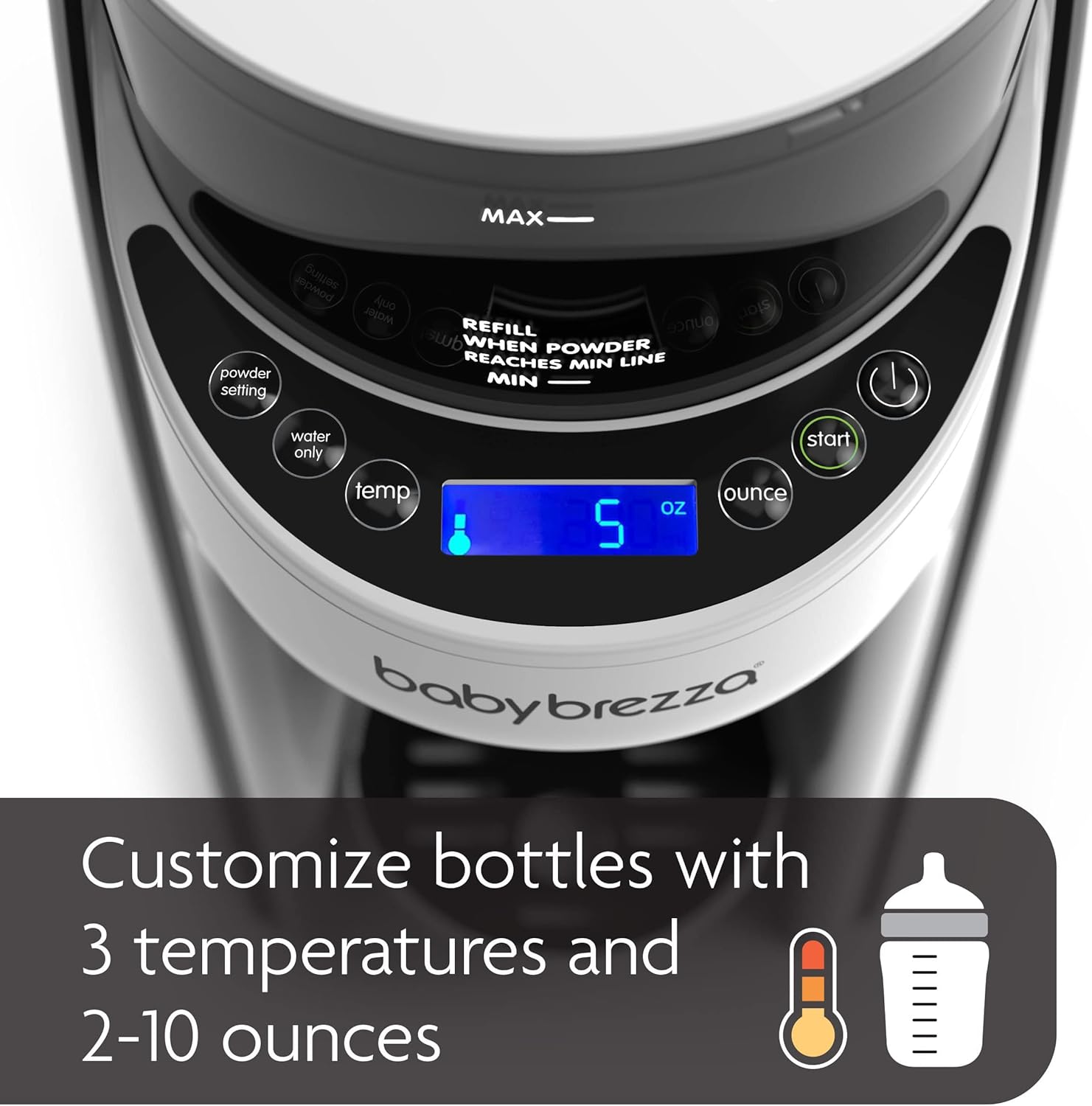 Baby Brezza Formula Pro Advanced Formula Dispenser + Bottle Maker Machine
