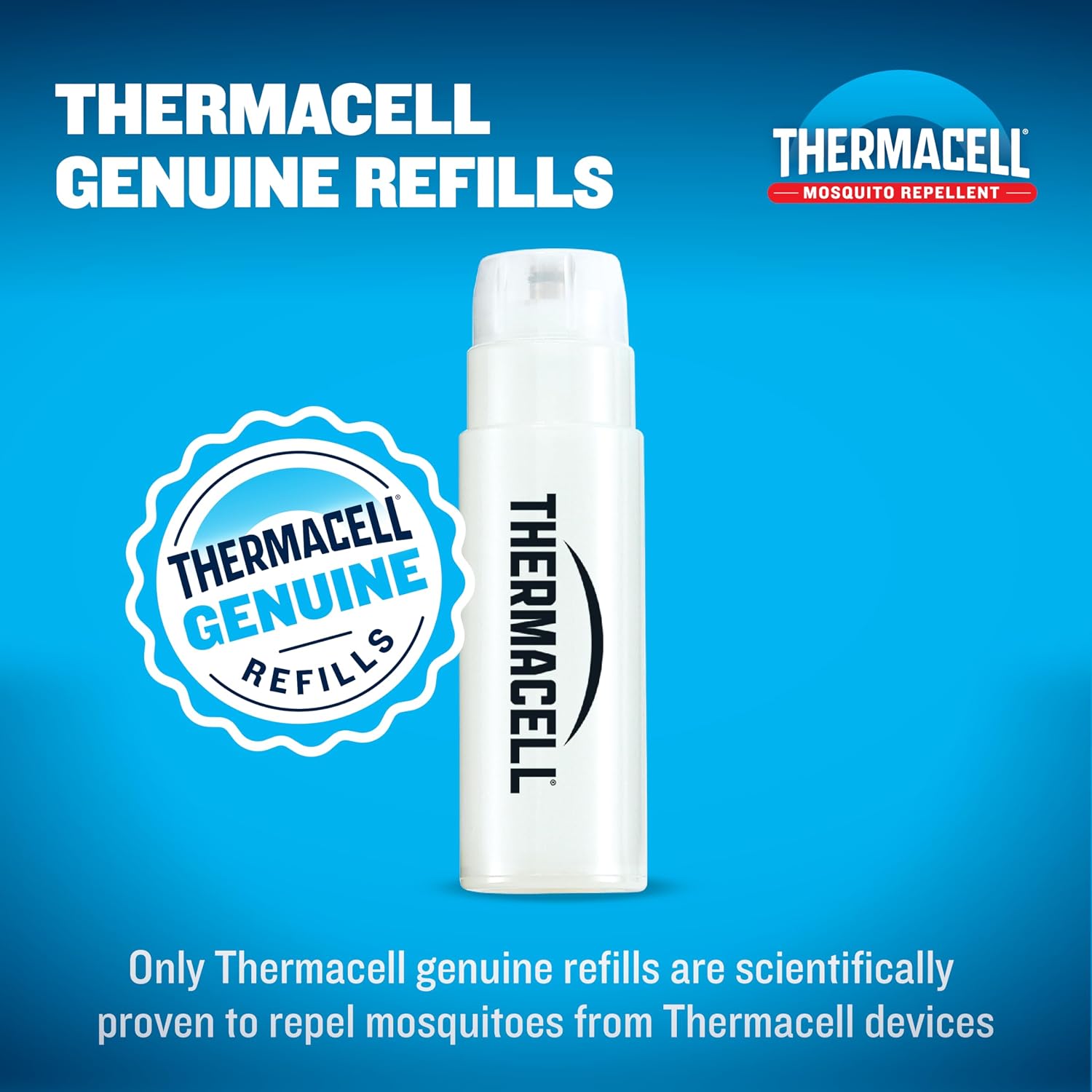 Thermacell Fuel-ZoneGuard Mosquito Repellent Butane Only Refills, 48-Hr