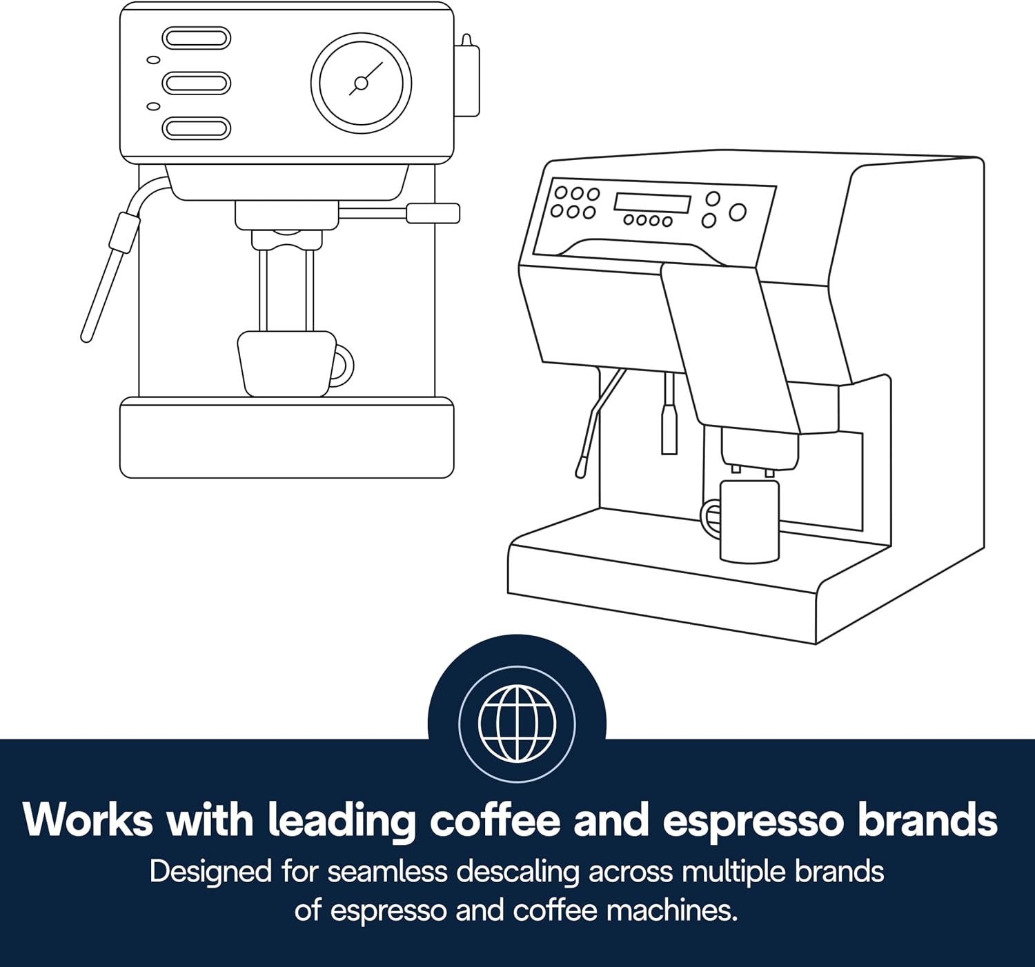 De'Longhi EcoDecalk Universal Descaler, for Coffee Machines 16.90 oz