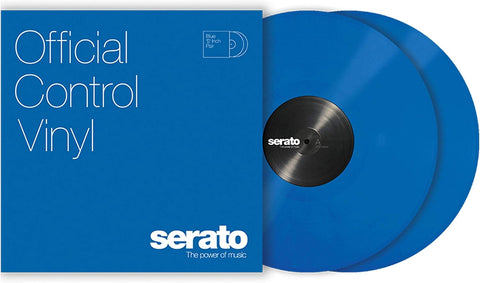 Serato Control Vinyl 12" Pair Blue