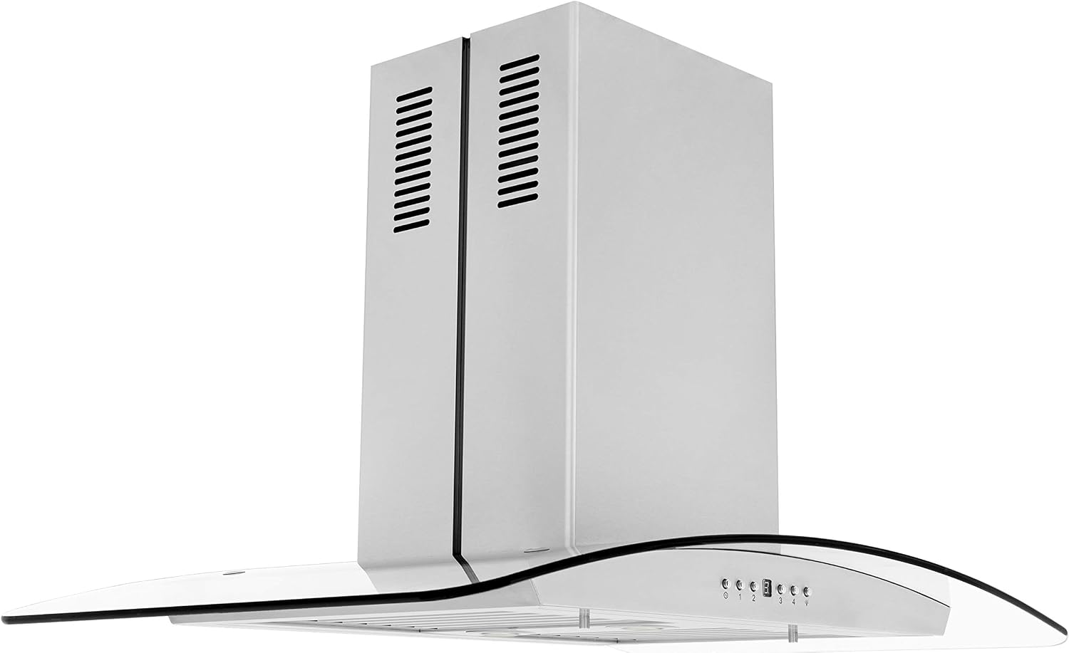 ZLINE 30 in. Island Mount Range Hood in Stainless Steel & Glass (GL5i-30)