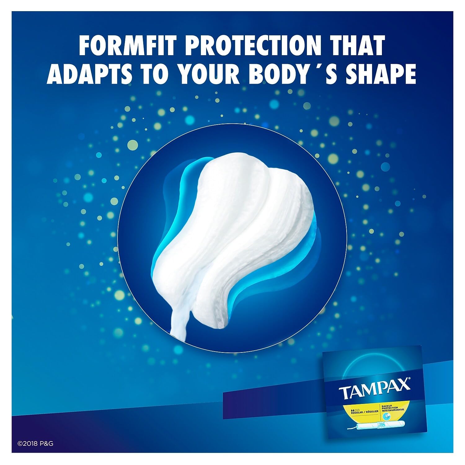 HOST500 Original Regular Tampax Tampons, Individually Wrapped
