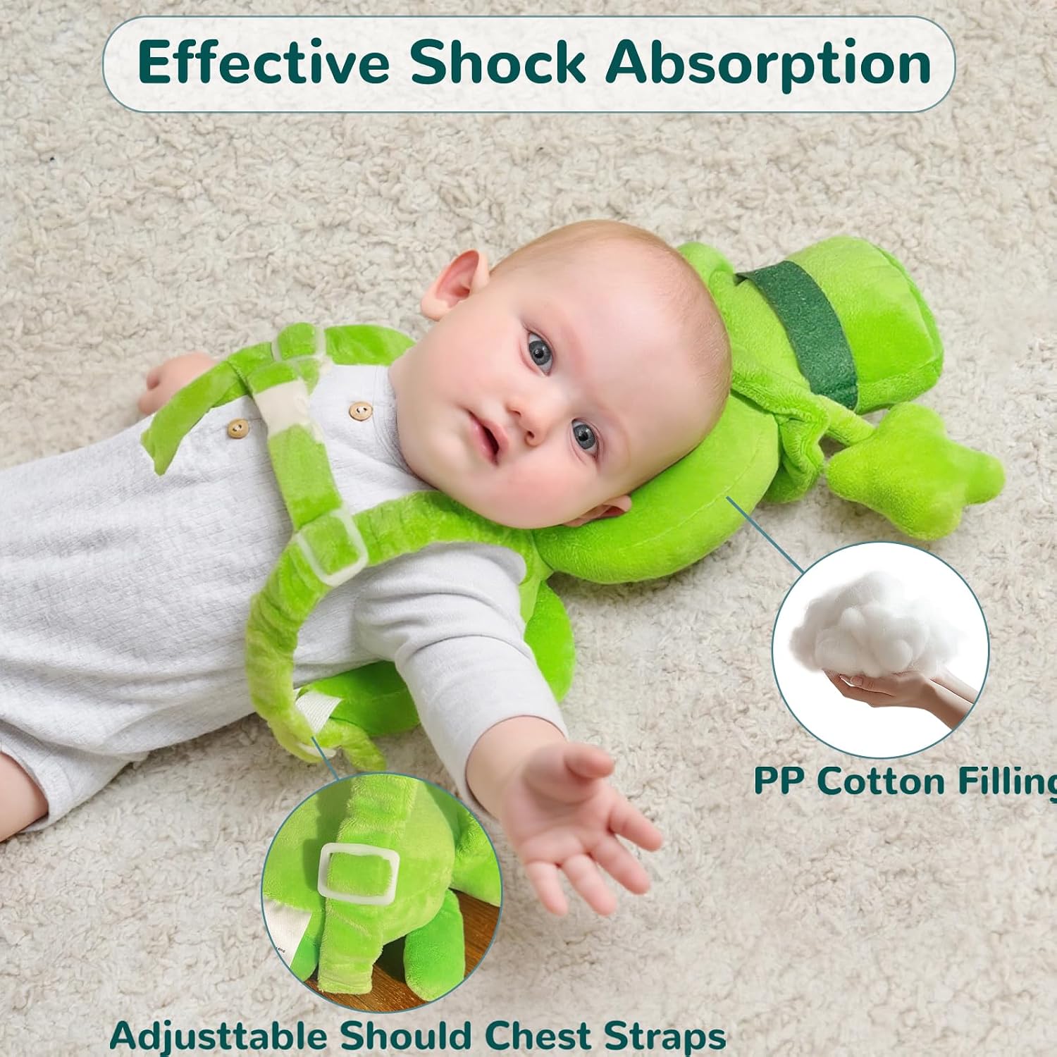 Baby Head Protector Backpack for Falling Crawling and Walking Toddler Essentials Harness Infant Koala Toys Helmets Baby Essentials Must Have 0.5-2 Years