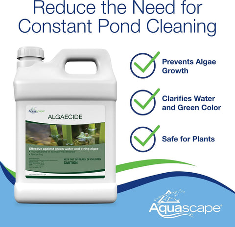 Aquascape 96026 Algaecide for Pond, Waterfall, and Water Features, 1-Gallon