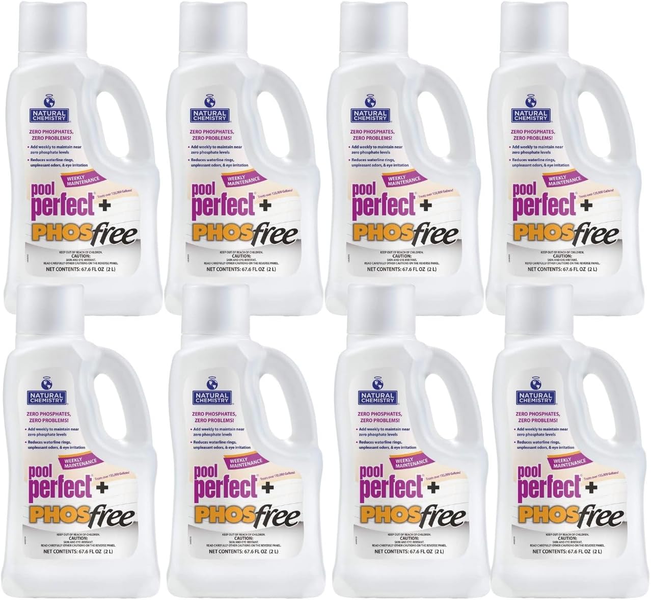 Natural Chemistry Pool Perfect + Phosfree, 2 Liter, 3 Pack
