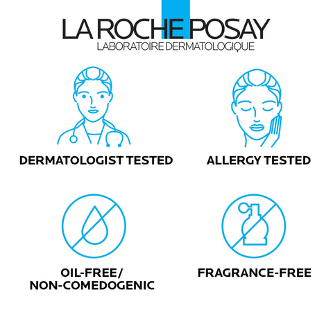 La Roche-Posay Toleraine Skin Care Set, Double Repair Face Moisturizer 100ml & Hydrating Gentle Cleanser 50ml, Oil Free Moisturizer & Face Wash
