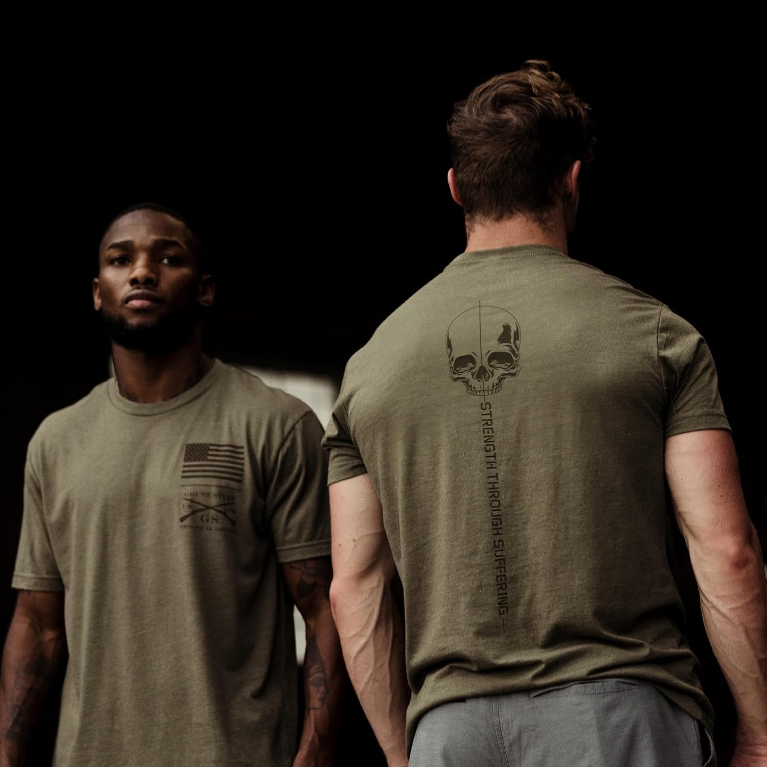 Grunt Style Strength Through Suffering Men's Graphic Tee