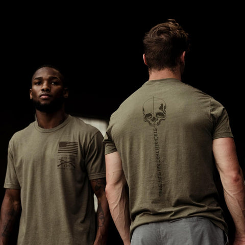 Grunt Style Strength Through Suffering Men's Graphic Tee