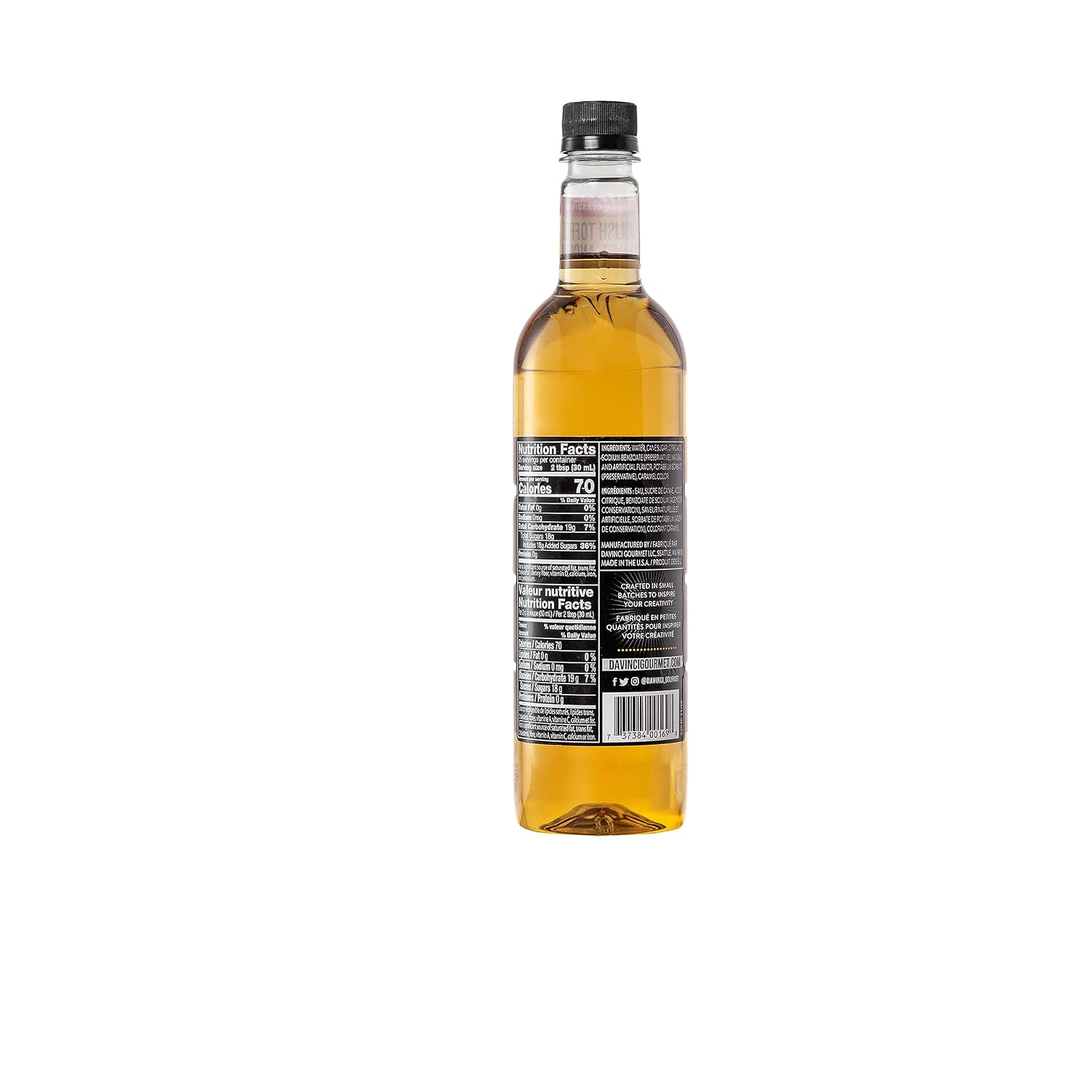 DaVinci Gourmet Classic English Toffee Syrup, 25.4 Fluid Ounces (Pack of 1)