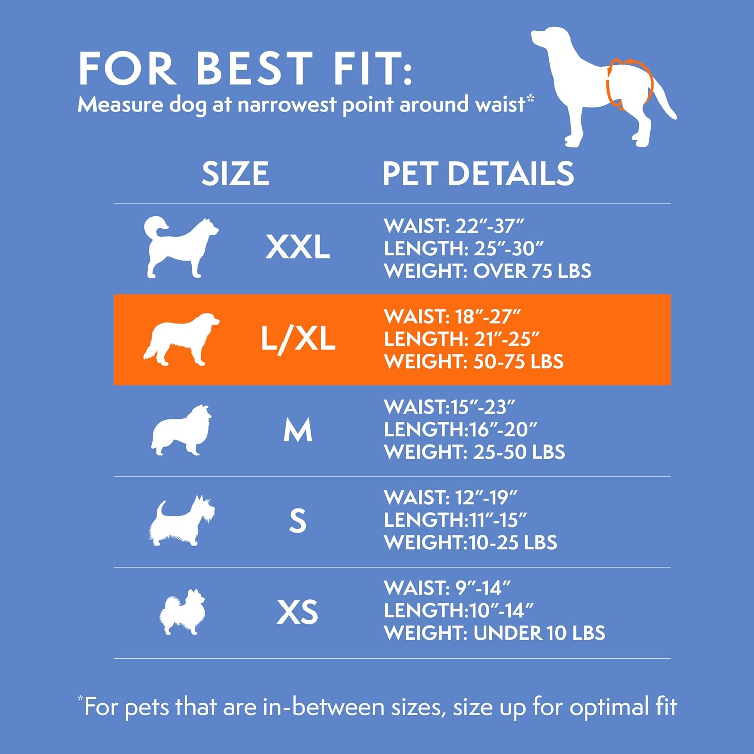 Simple Solution Female Dog Diapers, Disposable Dog Diapers, L/XL, 30 Count