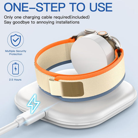 for Apple Watch Charger Stand, Magnetic Fast Charging Dock Portable Design