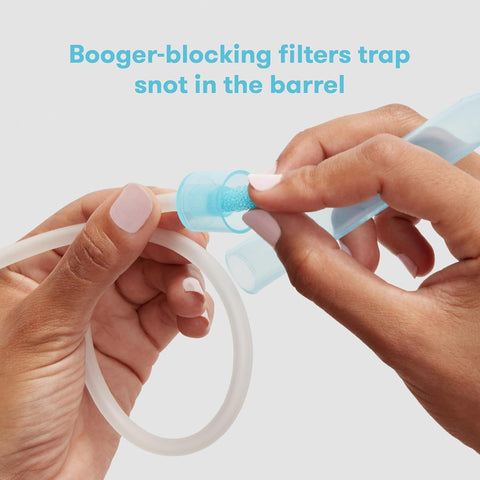 Frida Baby NoseFrida SnotSucker Nasal Aspirator for Baby, 4 Hygiene Filters