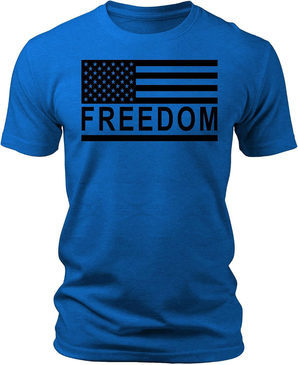 If Genders Confuse You Go Milk a Bull Shirt Funny Patriotic USA Flag Graphic Tee Front Back Print