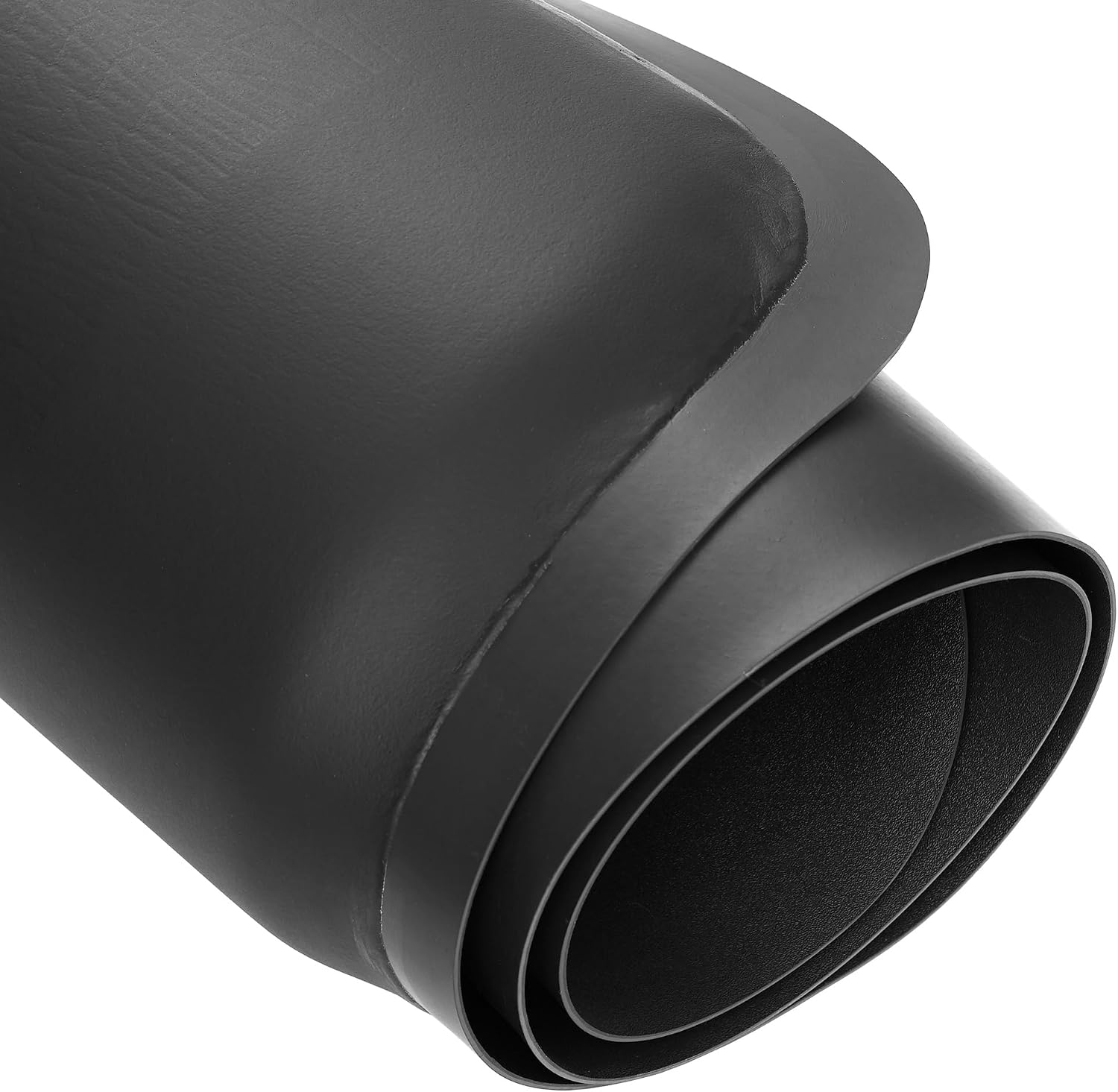 Saloniture 3 ft. x 5 ft. Salon & Barber Shop Chair Anti-Fatigue Floor Mat - Black Rectangle - 7/8 in. Thick