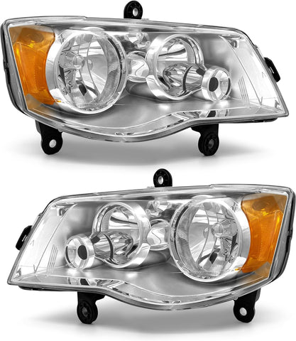 for 2008-2016, 2018-2020 Chrysler Town & Country Headlight