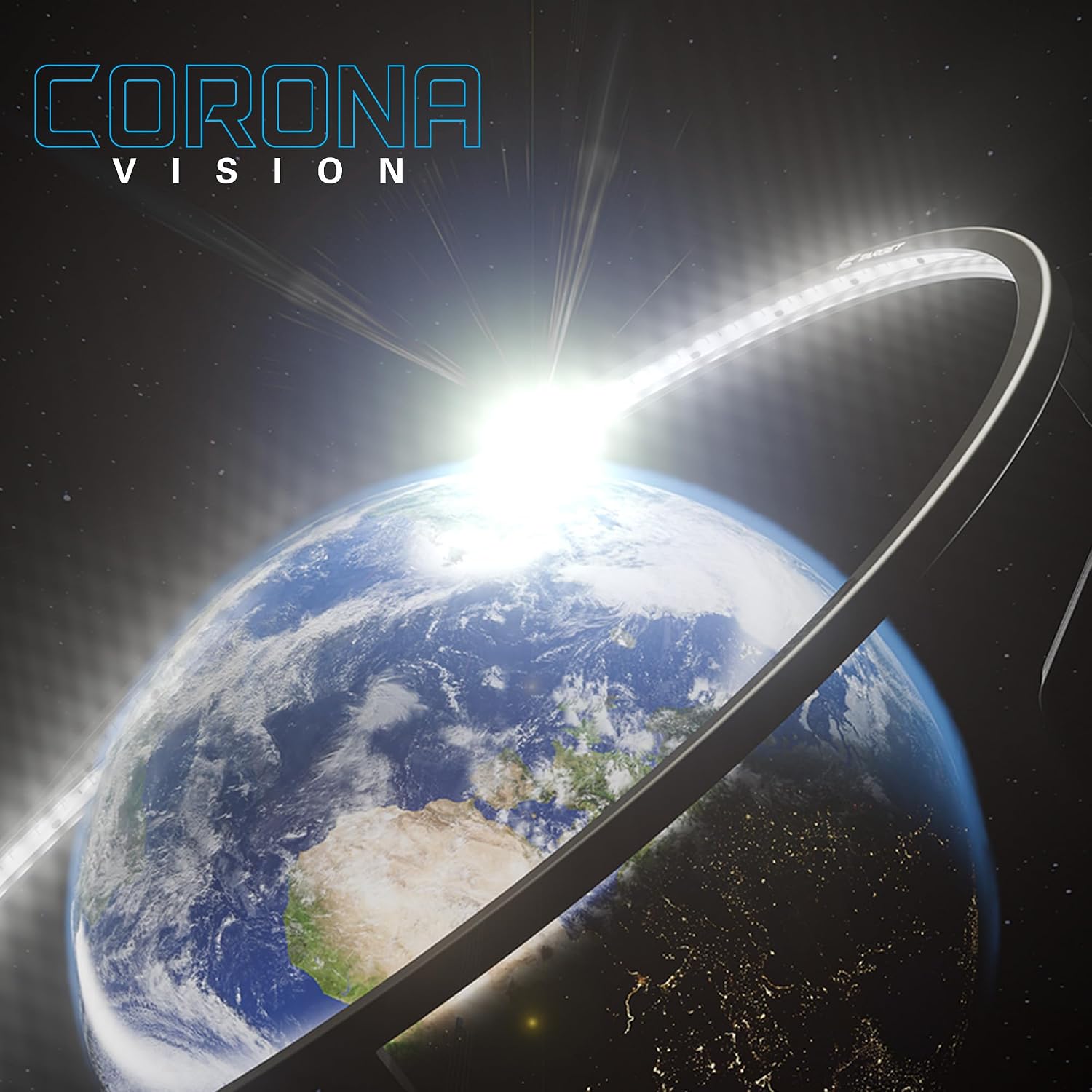 Target Darts Corona Vision Dartboard Lighting System, Black Frame | White LED Dart Board Surround Ring Light with Magnetic Feet | Shadow Eliminating Dartboard Light | Professional Darts Accessories