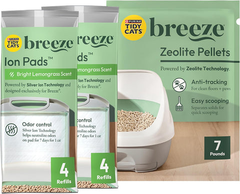 Purina Tidy Cats Breeze Litter System Refill Bundle - 7.91 lb Box