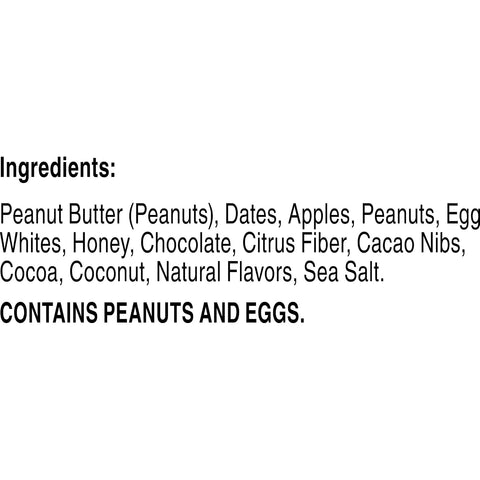 RXBAR Protein Energy Bites, 8g Protein, Gluten Free Energy Snacks, Protein Snacks, Dark Chocolate Peanut Butter (6 Boxes, 60 Bites)