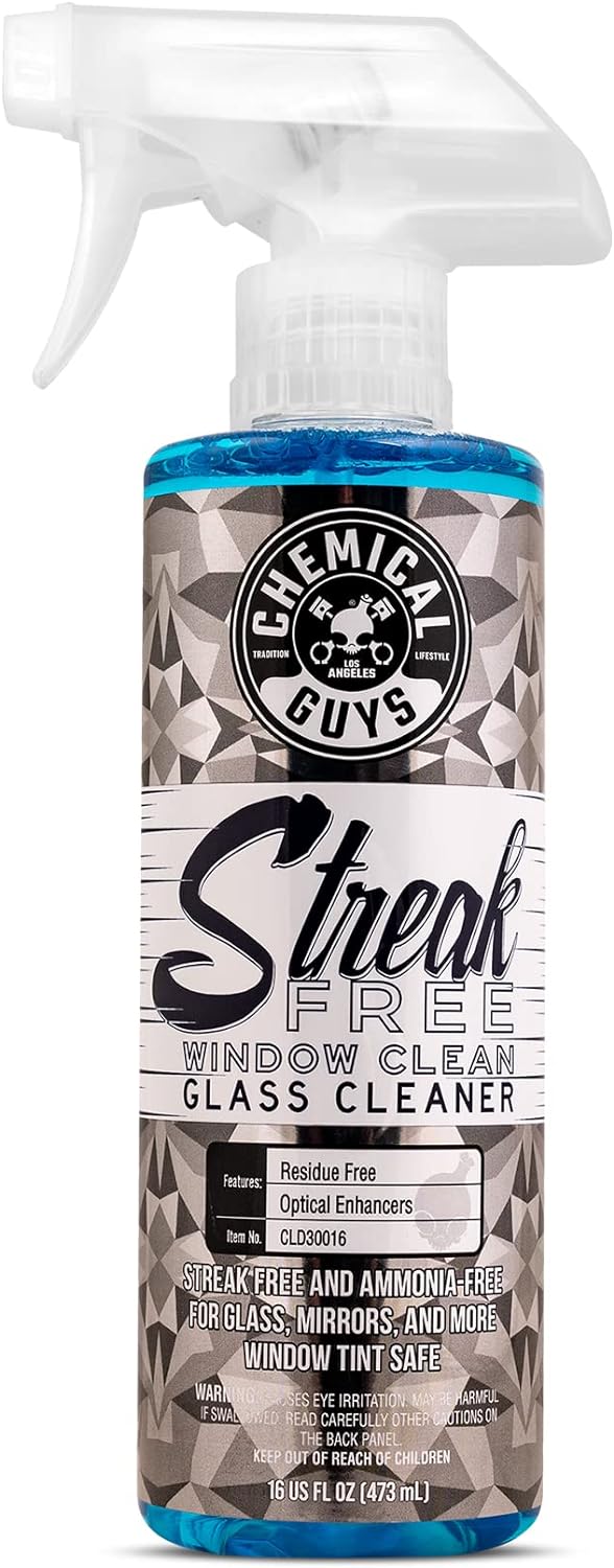 Chemical Guys, Streak-Free Glass & Window Cleaner for Tinted Windows, 16 oz