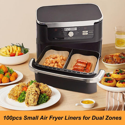 BYKITCHEN Air Fryer Liners for Ninja Foodi DZ071 7 Qt MegaZone Airfryer
