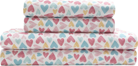 MALLARY BY MATTHEW Kids Super-Soft 100% Microfiber Print Sheet, Sports, Queen