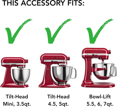 KitchenAid KSMSIA Shave Ice Attachment for KitchenAid Stand Mixers