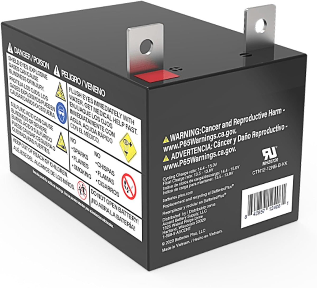 Ariens 12 Volt Mower Battery, Replacement for IKON XD and Edge Zero Turn