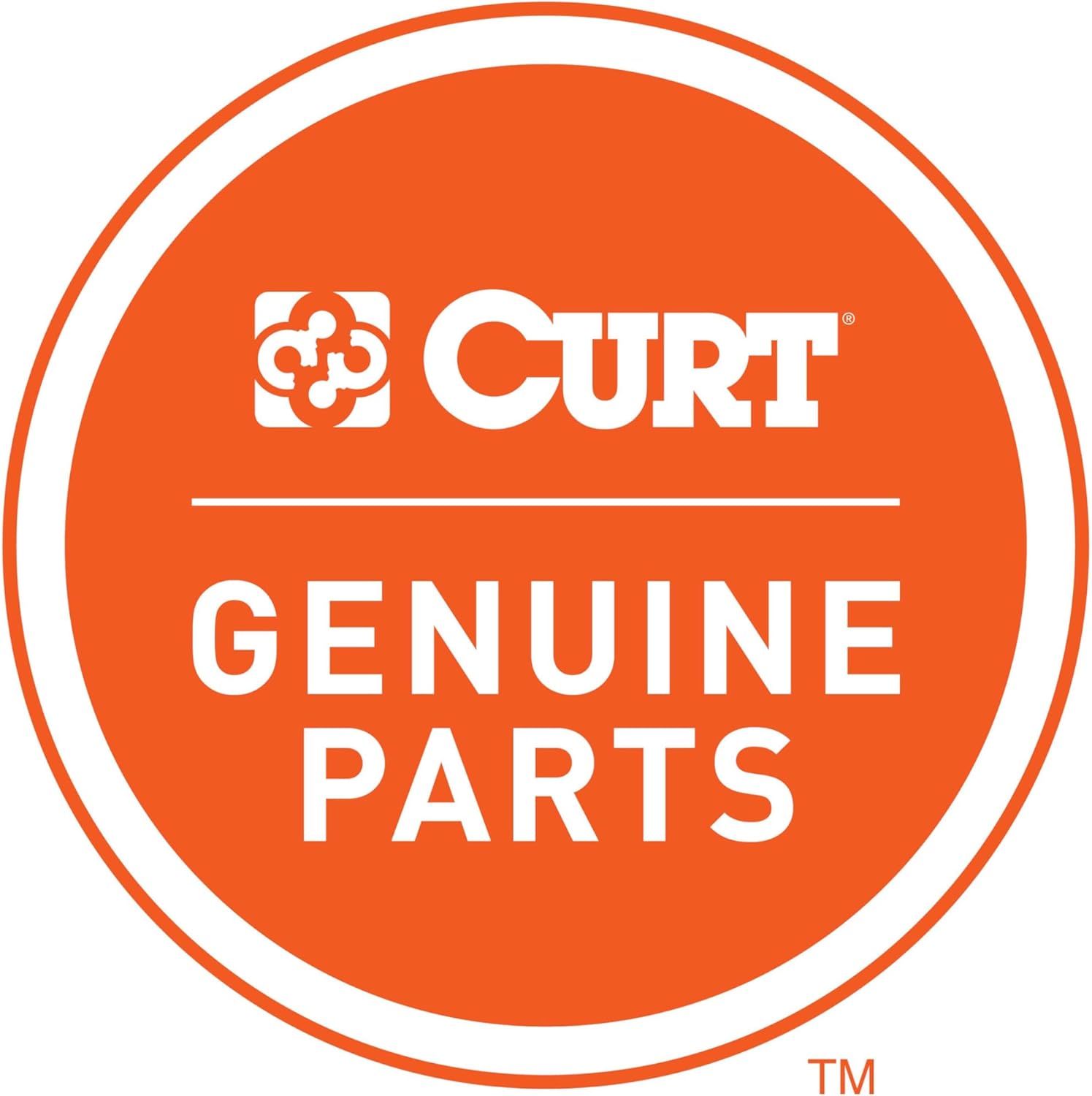 CURT 48004 Receiver-Mount Pintle Hook for 2-1/2" Lunette Rings