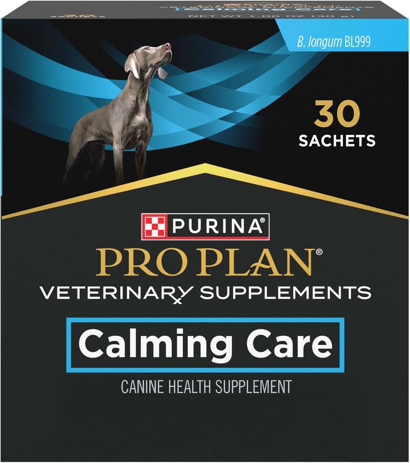 Pro Plan Veterinary Supplements Calming Care Dog Supplements - Supports Dogs with Everyday Stress, Anxious Behaviors