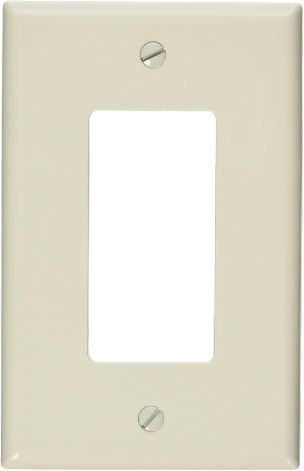 Leviton 1-Gang 1-Decora Midway Nylon Wallplate, PJ26-T, Light Almond