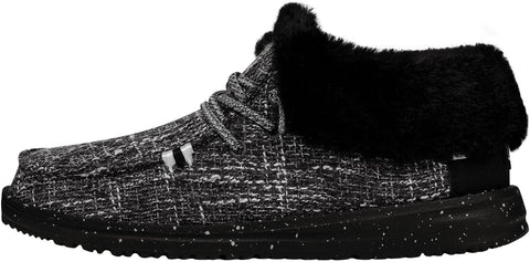 HEYDUDE Women's Wendy Fold Boho | Women's Boots | Women's Pull on Boots | Comfortable & Light-Weight