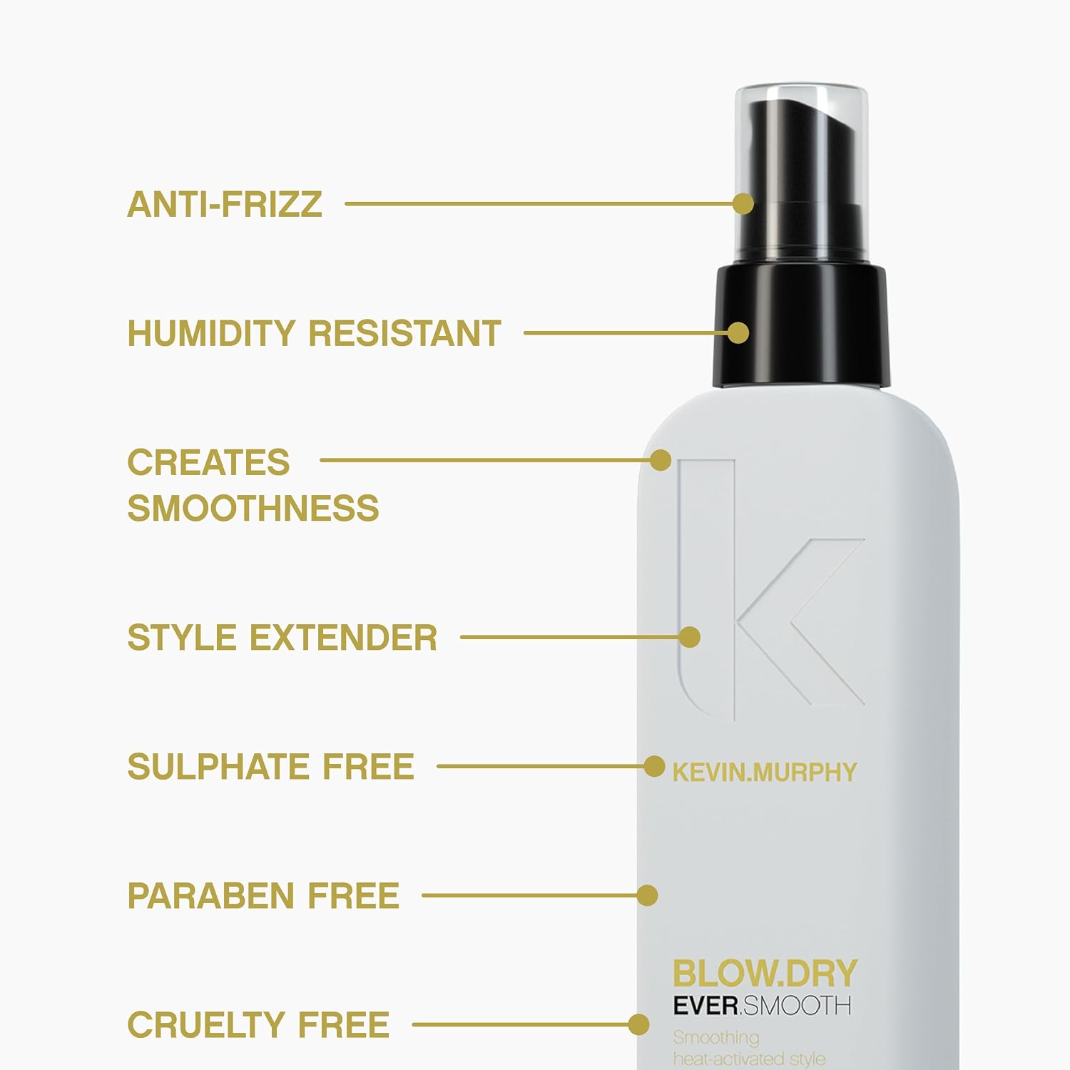 KEVIN.MURPHY BLOW.DRY EVER.SMOOTH Style Extender Spray, 5.1 fl oz, 2-Pack